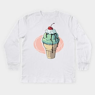 Mint Kids Long Sleeve T-Shirt